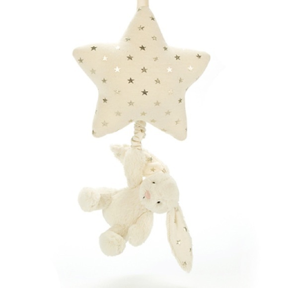 Jellycat Other - Jellycat Bashful Bunny Star Musical Pull